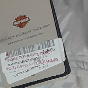 Ladies Harley Davidson Rainsuit